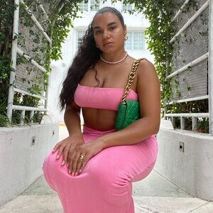 Tiger Mist Chantelle Crop Top